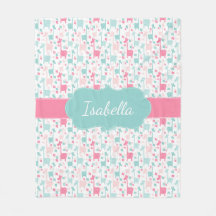 Manta verde azulada del paño grueso y suave de la