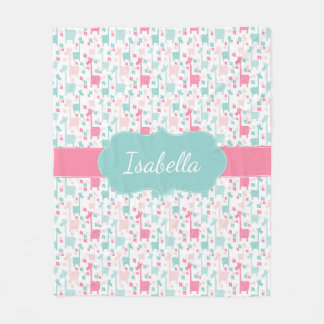 Manta verde azulada del paño grueso y suave de la