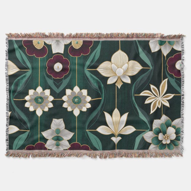 Manta Verde elegante (Anverso)