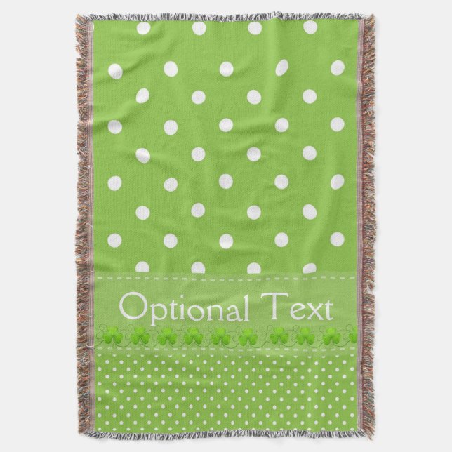 Manta Verde, puntos y rocas (Frente vertical)