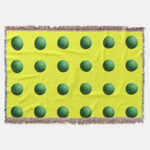 Manta Verde sobre Amarillo