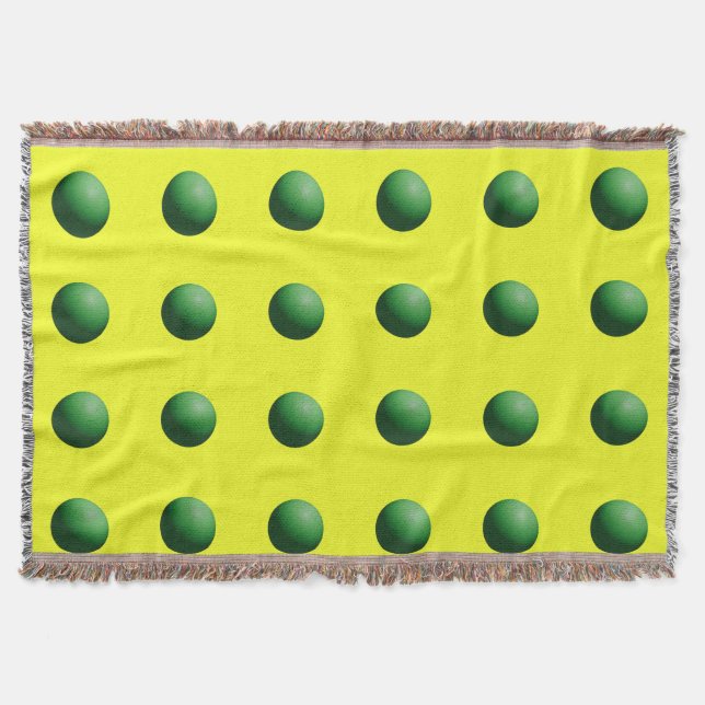 Manta Verde sobre Amarillo (Anverso)