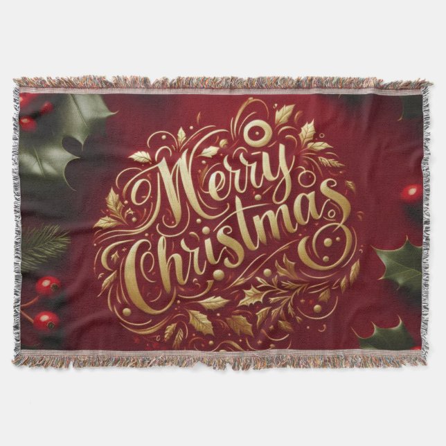 Manta Verdor navideño (Anverso)