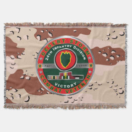 Manta Veterano de la 24ª División de Infantería Tormenta