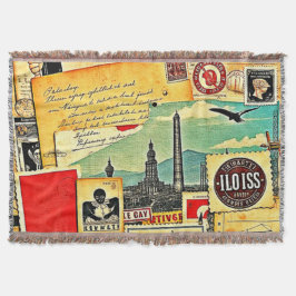 Manta Viaje postal histórico