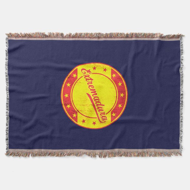 Manta Viajero Global - Extremadura, España (Anverso)