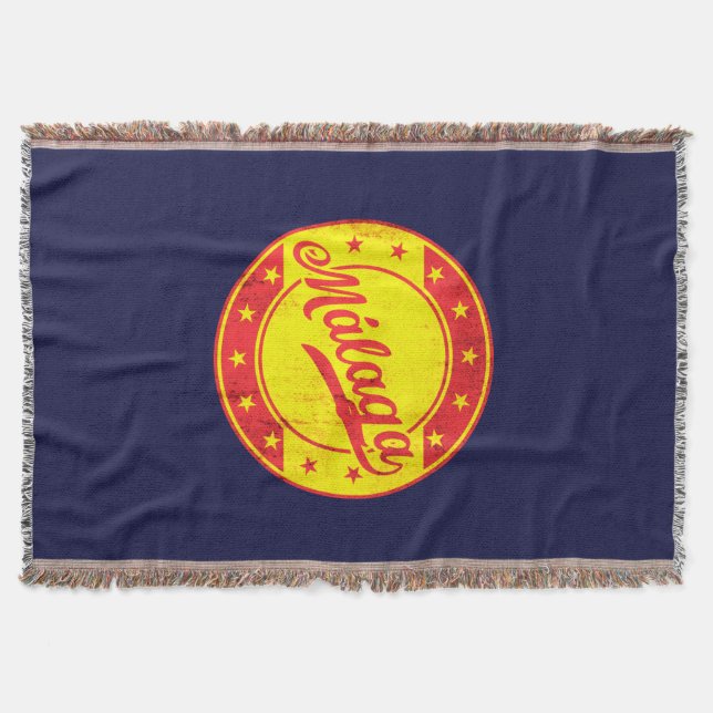 Manta Viajero global - Málaga, España (Anverso)