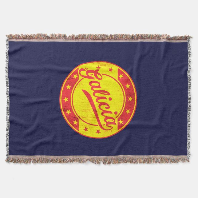 Manta Viajero Mundial - Galicia, España (Anverso)