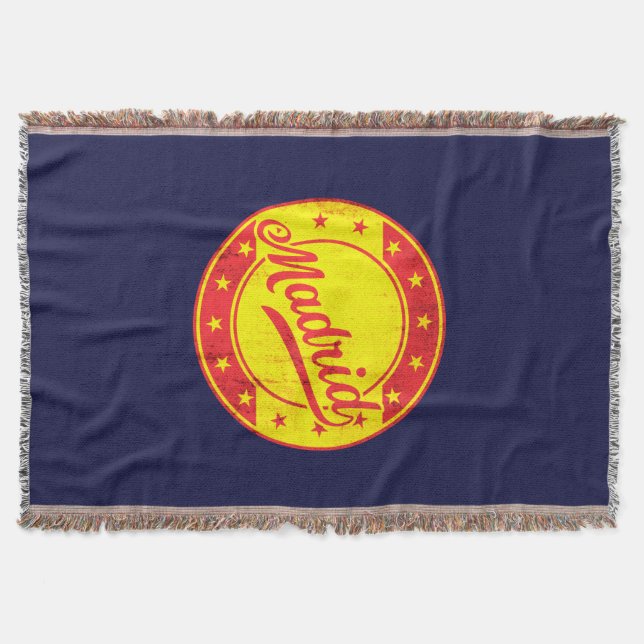 Manta Viajero Mundial - Madrid (España) (Anverso)