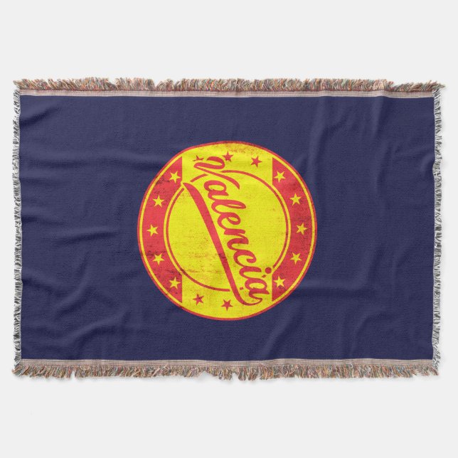 Manta Viajero Mundial - Valencia (España) (Anverso)