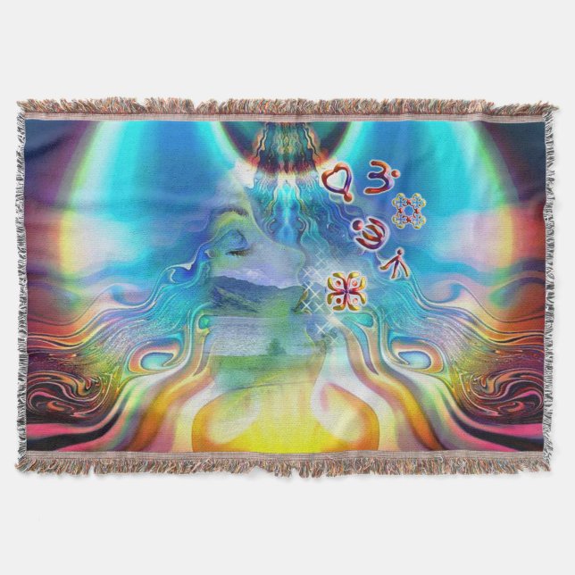 Manta Vibraciones del alma (Anverso)