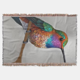 Manta Vibrant Allen’s Hummingbird Painting