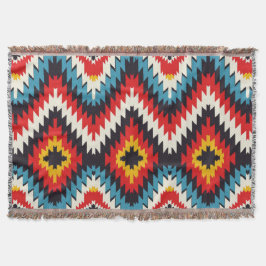 Manta Vibrant Zigzag Southwestern Design