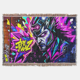 Manta Vibrante barrido de arte callejero