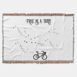 Manta Vida en bicicleta, libre como personalizable de pá