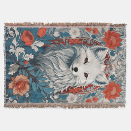 Manta Vida silvestre Mesmerizadora de Artic Fox