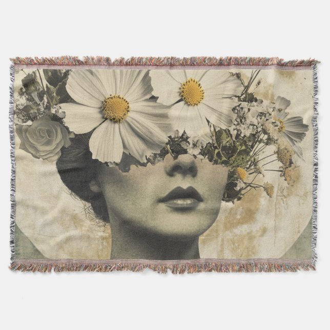 Manta Viejo Moonlit - Boho Vintage Elegance (Anverso)
