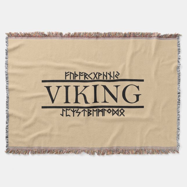 Manta Viking Runes Blanket (Anverso)