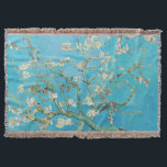 Manta Vincent van Gogh - Almond Blossom<br><div class="desc">Florecimiento de almendras / Ramas con flores de almendra - Vincent van Gogh,  aceite sobre lienzo,  1890</div>