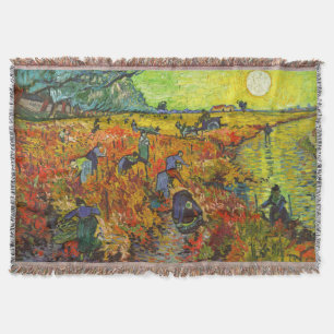 Manta Vincent van Gogh - El Viñedo Rojo