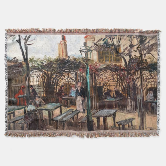 Manta Vincent Van Gogh - La Guinguette en Montmartre (Anverso)