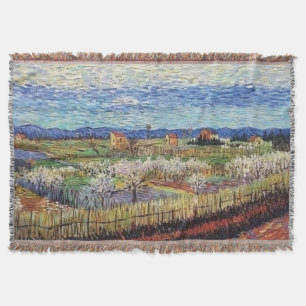 Manta Vincent Van Gogh - Melocotoneros en Flor Arte Fino