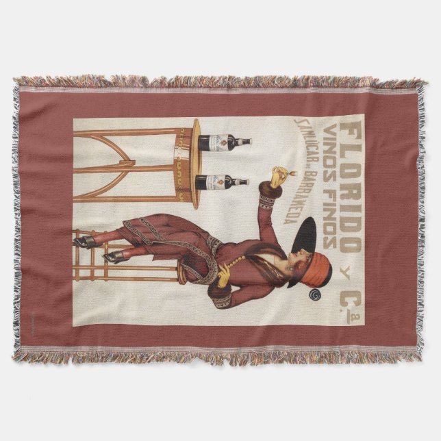 Manta Vinos Finos - Sanlucar de Barrameda de Florido (Anverso)