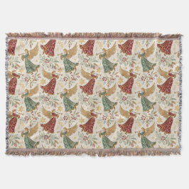 Manta Vintage Christmas Angels