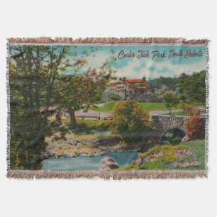 Manta Vintage Custer State Park Throw Blanket