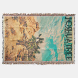 Manta Vintage Joshua Tree Throw Blanket