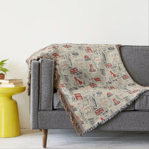 Manta Vintage London Throw