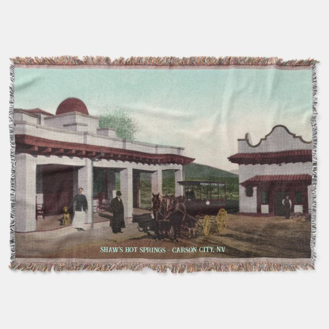 Manta Vintage Nevada Throw Blanket (Anverso)