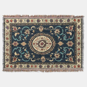 Manta Vintage persa ornamental