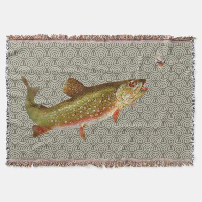 Manta Vintage Rainbow Trout Fly Fishing (Anverso)
