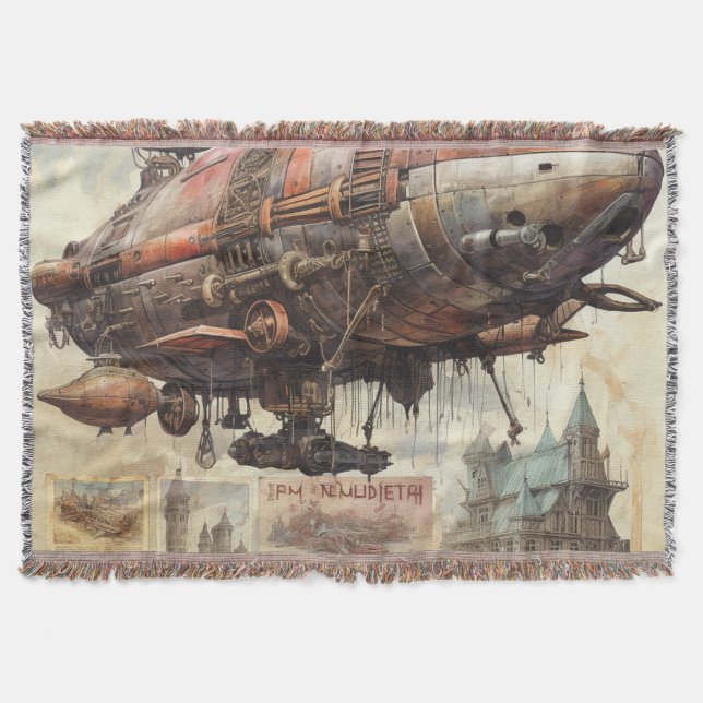 Manta Vintage Steampunk Zeppelin (9) (Anverso)