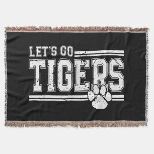 Manta Vintage Tigers School Sports Name Retro