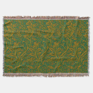 Manta Vintage William Morris Arcadia Totalmente Sin Cost