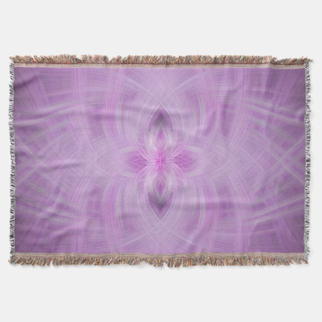 Manta VIOLET - Arte fractal - (Anverso)