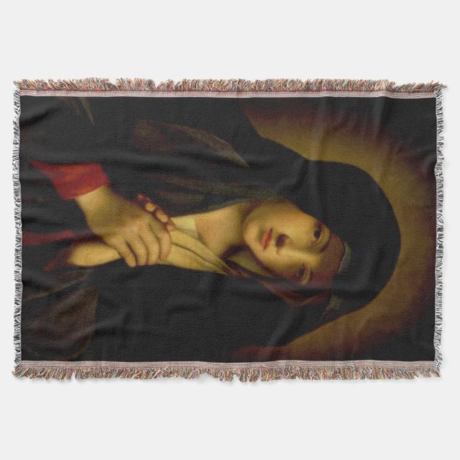 Manta Virgen María Blanket (Anverso)