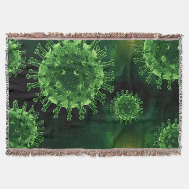 Manta Virus Covid Patógenos Infección (Anverso)