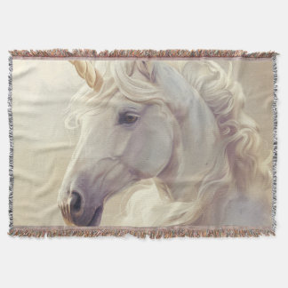 Manta Vloerkleed met Witte Unicorn Sparkle
