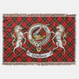 Manta Wallace Clan Badge & Tartan