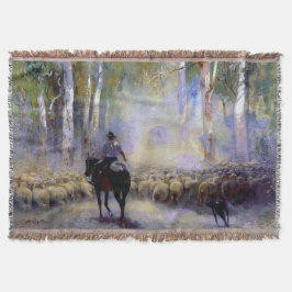 Manta Walter Withers The Drover 1912 Artista Australiano