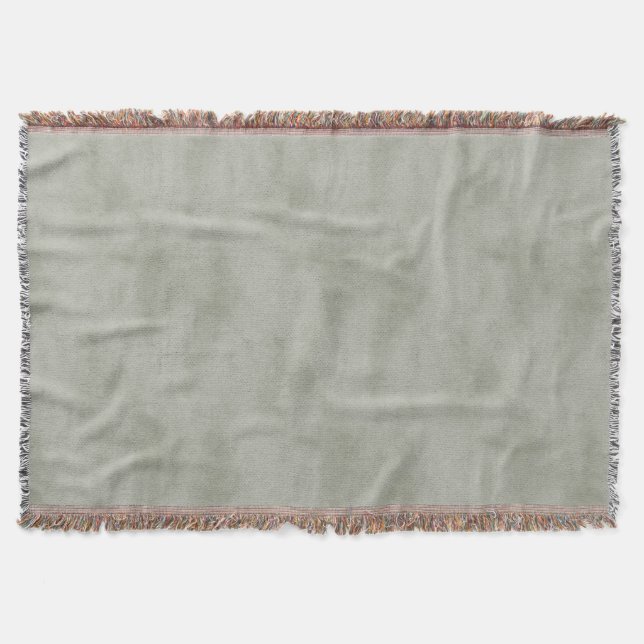 Manta Warm Olive Green Christmas (Anverso)