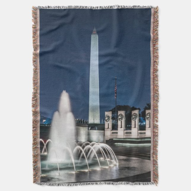 Manta Washington Monument USA George Washington (Frente vertical)