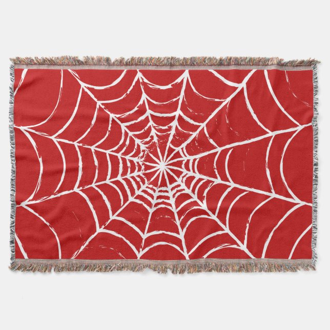Manta Web roja (Anverso)