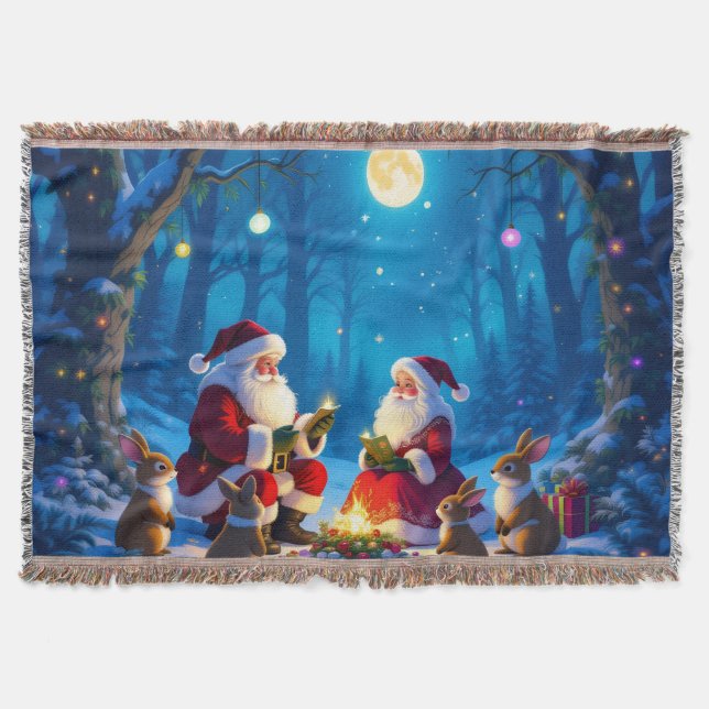 Manta „Weihnachtliche Harmonie“ (Anverso)