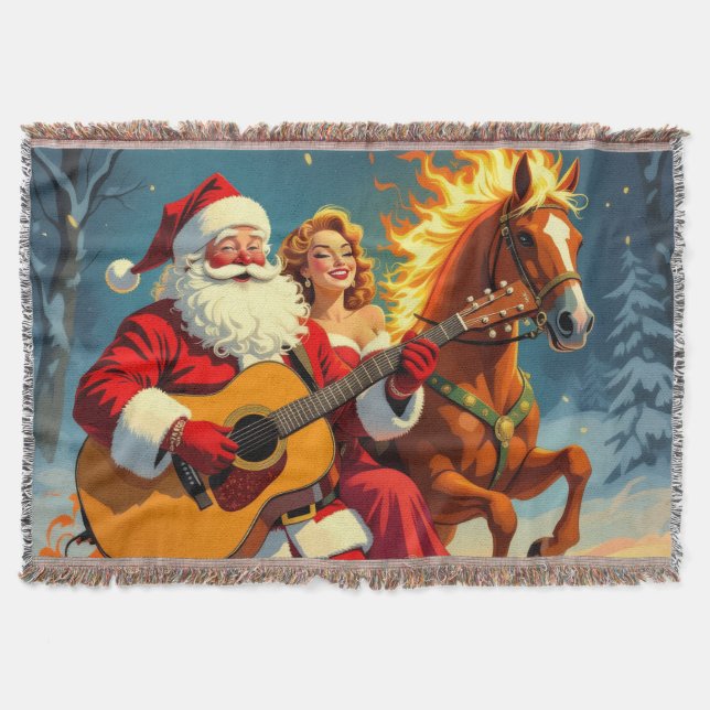 Manta „Weihnachtliche Harmonie“ (Anverso)