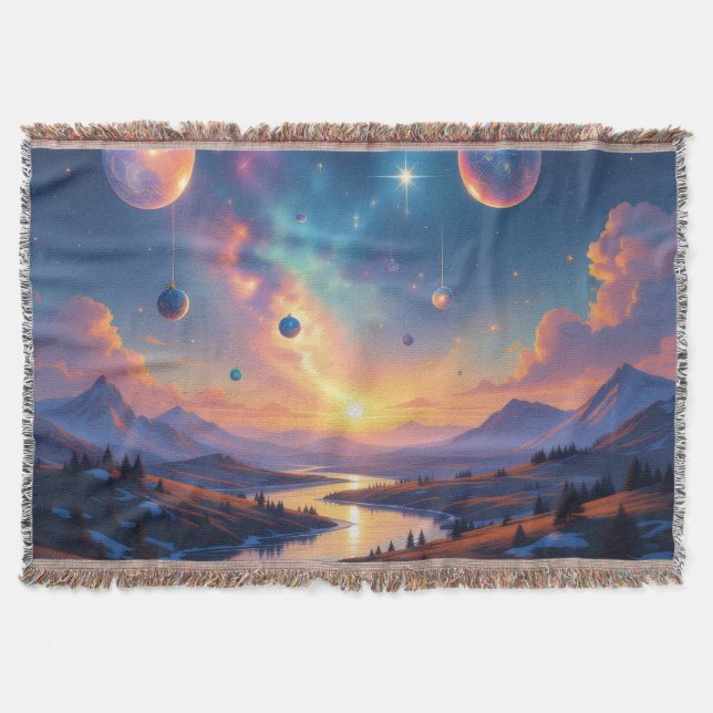 Manta „Weihnachtliche Harmonie“ (Anverso)