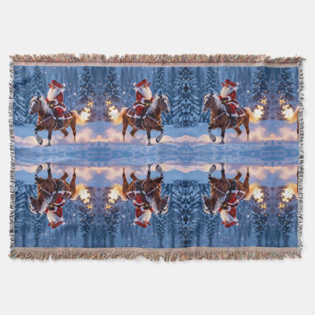 Manta „Weihnachtliche Harmonie“ (Anverso)